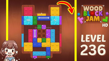 Wood Block Jam Level 236 Solution Walkthrough