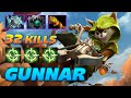 GUNNAR EPIC HOODWINK 32 KILLS - Dota 2 Pro Gameplay [Watch & Learn]