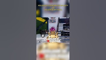 Holger 26 Legendary Vs Holger 26 Mythical 🥵 #codm #codmobile #holger26