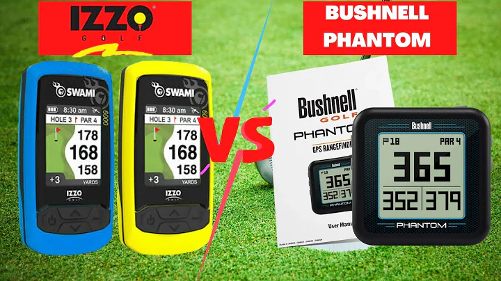 IZZO SWAMI 6000 VS BUSHNELL PHANTOM REVIEW -BEST GOLF GPS IN 2023 - HOW TO USE A BUSHNELL PHANTOM