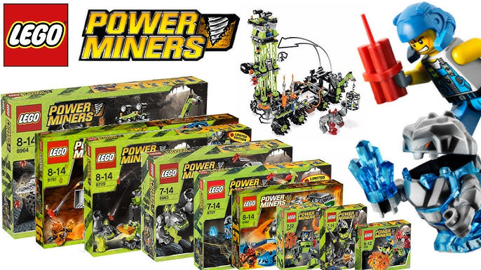 Subjektiv makker Ulydighed LEGO Power Miners Granite Grinder review! 2009 set 8958! - YouTube