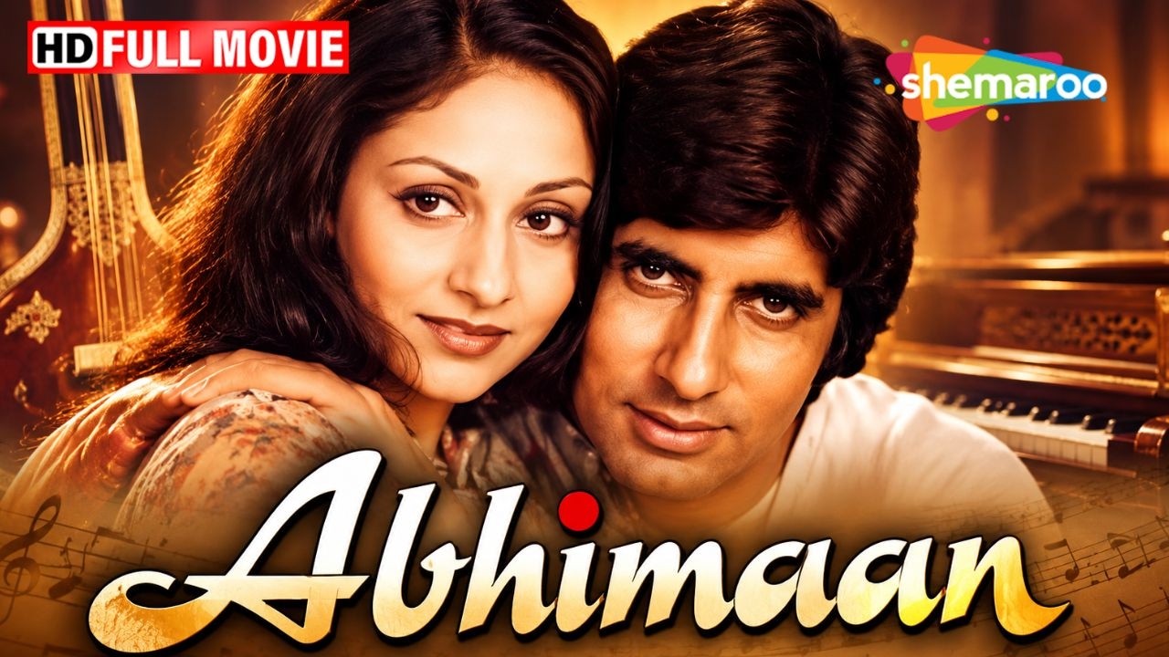 Best Of Amitabh Bachchan | | Abhimaan Full Hindi Movie | Jaya Bachchan | 70's Musical Classic