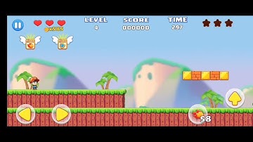 super matteo adventure gameplay walkthrough level 3, 4!