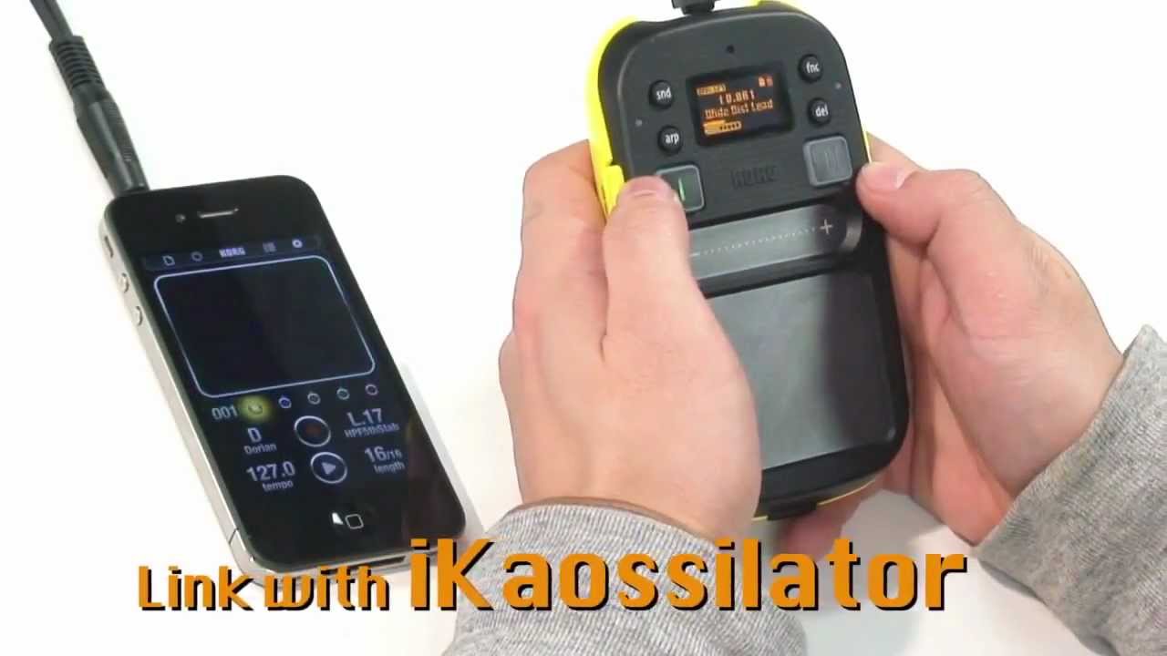 Korg Kaossilator 2 Dynamic Phrase Synthesiser Preview - YouTube