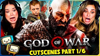 GOD OF WAR (2018) CUTSCENES (PART 1/6) REACTION! | MassiveG