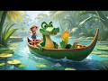 "Row Row Row Your Boat 🚣‍♂️ | Catchy Adventure Song &amp; Nursery Rhyme for Kids"