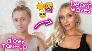 My Go-To Summer Make-Up Look & How I Curl My Hair
