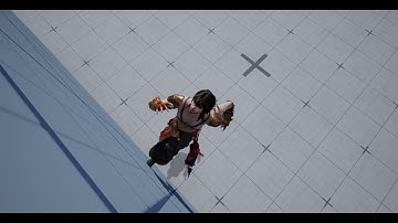 GASP Wall-Run Test #unrealengine5 #solodev