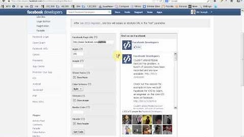 Add facebook like box to your website(Get fb like box code)