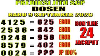 RUMUS JITU SGP KEPALA EKOR HARI INI || PREDIKSI SGP 9 SEPTEMBER 2026#BOCORAN​​​​ SGP HARI INI screenshot 4