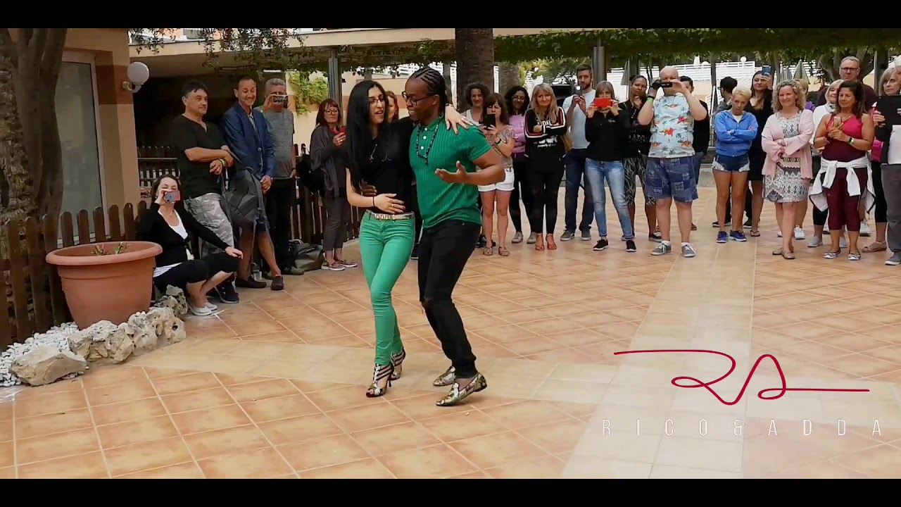 Rico & Adda Kizomba demo at Kizomba & Bachata dance holiday in Mallorca