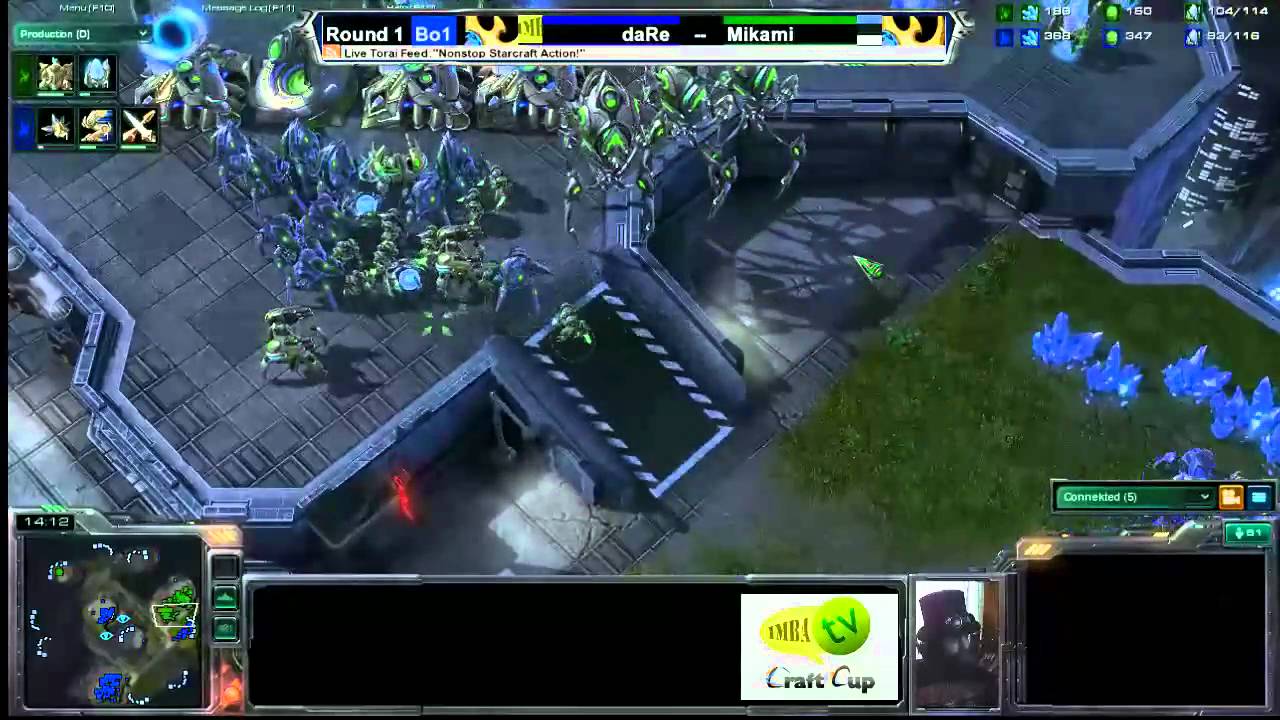 Craftcup #36 - NonStop Starcraft Action - Part 1 - Bling, aAaNerchio, RAGECyclone - Part 3