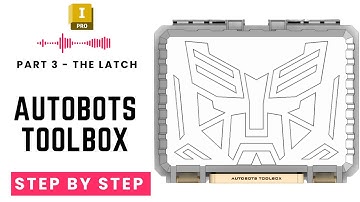 Autobots Toolbox Design in Autodesk Inventor - Part 3: The Latch