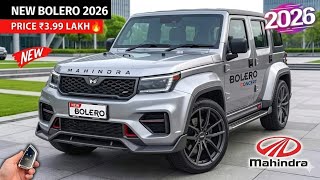2026 Mahindra Bolero Finally Revealed! 😱 New Monster Look, Luxury Interior & Powerful SUV Comeback!