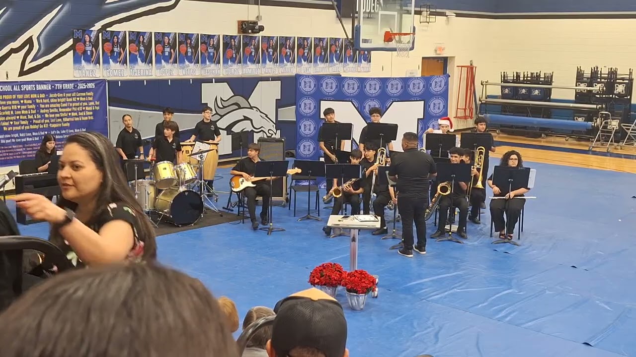Morris Middle School Band Winter Concert, December 10, 2025