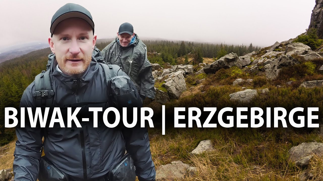 Bärenbrüder in Tschechien 👣 Biwak-Wanderung im Erzgebirge 👣 Overnighter Klínovec