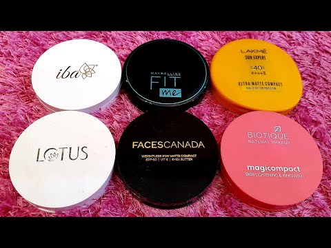 TOP 6 affordable compact powders with Sunscreen for oily skin under rs 200 | everyday makeup |