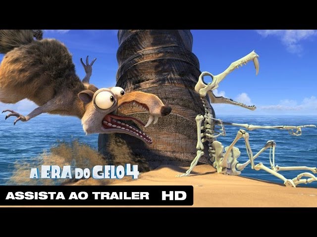 A Era do Gelo 4 traz Sid, Manny, Diego e o esquilo Scrat de volta