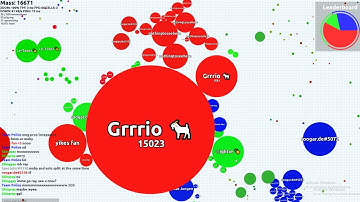 Basically Solo In Teams Mode - Roogar.de (Agario Teams Mode)