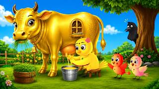 Ranu Chidiya Saves the Golden Calf | Ranu Chidiya New Episode | Bird Cartoon Story #moralstories