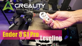 How to level the ender 3 S1 Pro - 3D Printer bed leveling