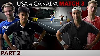 USA vs CANADA - NTRP 5.0 Doubles Match Play (Match 3 Part 2)