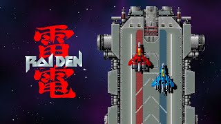 Raiden / 雷電伝説 (1990) Arcade  2 Players [TAS]