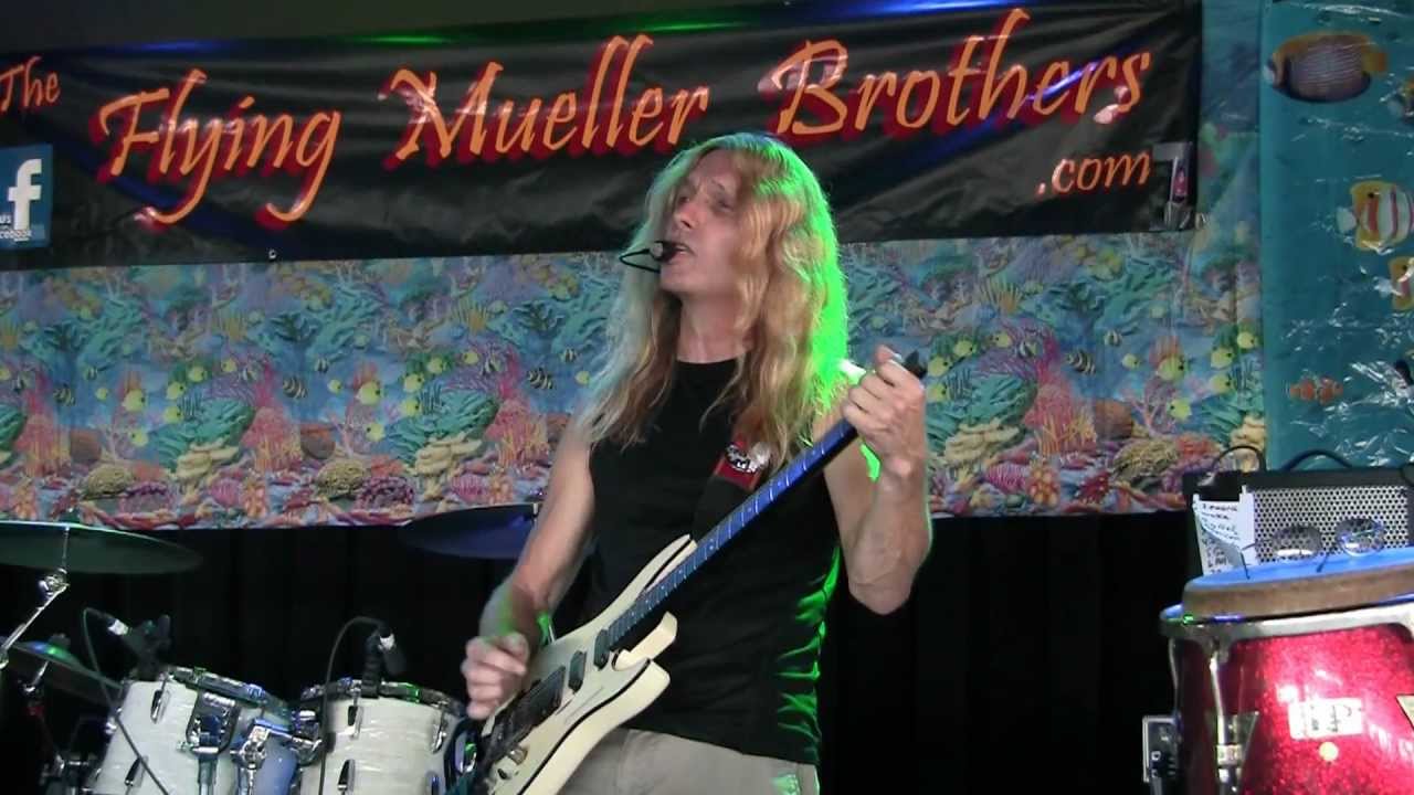 Billy Mueller of The Flying Mueller Brothers plays original acoustic song Little Bird @Jenks 7/22/12