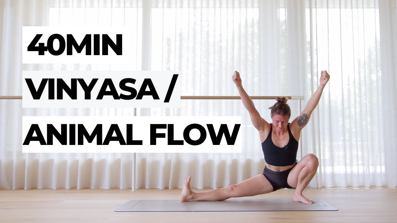 40Min INT/ADV Vinyasa With Animal Flow