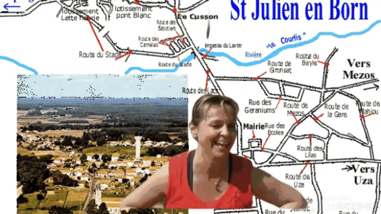 Jul & Gym en visite à St Julien en Born YouTube