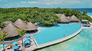 Dusit Thani Maldives, Amazing 5-star resort (full tour)