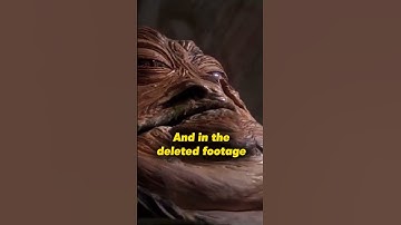 Thumbnail of The REAL Jabba!  #starwars #moviefact
