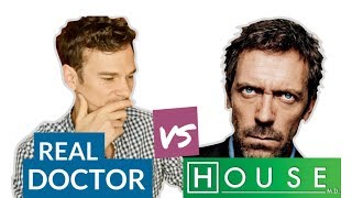 DOCTOR challenges HOUSE MD | 'Control' S1E14 | Real Doctor Reaction