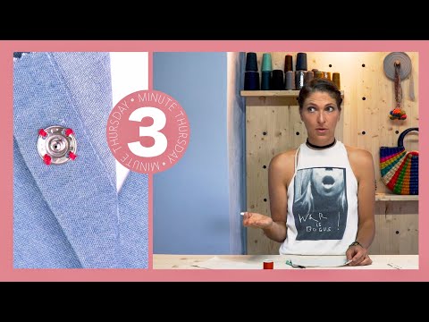 MY SEW-ON SNAP SECRETS - Quick Sewing Tips to Easily Attach Snaps