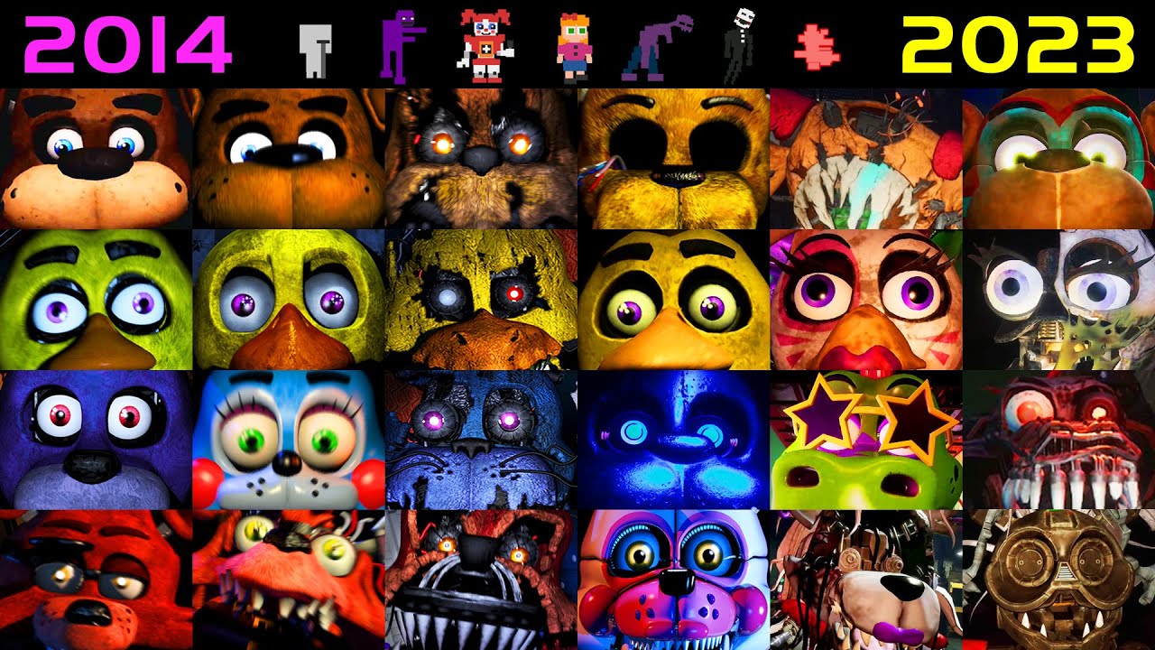 DarkTaurus on Game Jolt: If FNAF SB animatronics is already shattered at  the beginning? :@Da