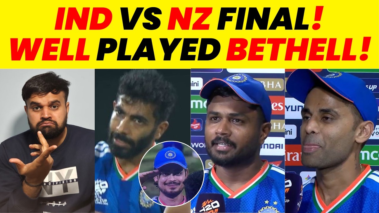 INDIA IN FINAL , WELL PLAYED BETHELL