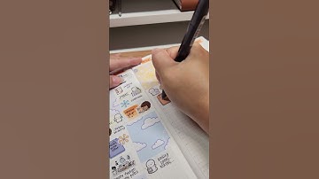 Another day, another ASMR PWM. #planwithme #plannerstickers