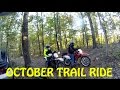 October Trail Ride Dual Sports Honda CRF250L CRF230L Husqvarna  TE250