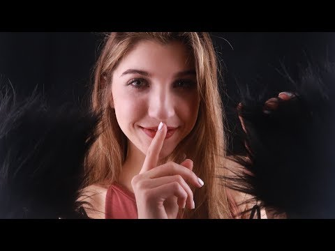 ASMR Fluffy Guided Relaxation ~ Fluffy Ear Attention/Mouth Sounds