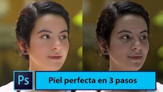 Piel perfecta en 3 pasos  Tutorial de photoshop