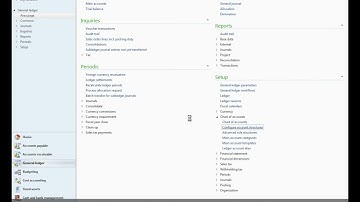 AX 2012: Financial Dimensions And Account Structures