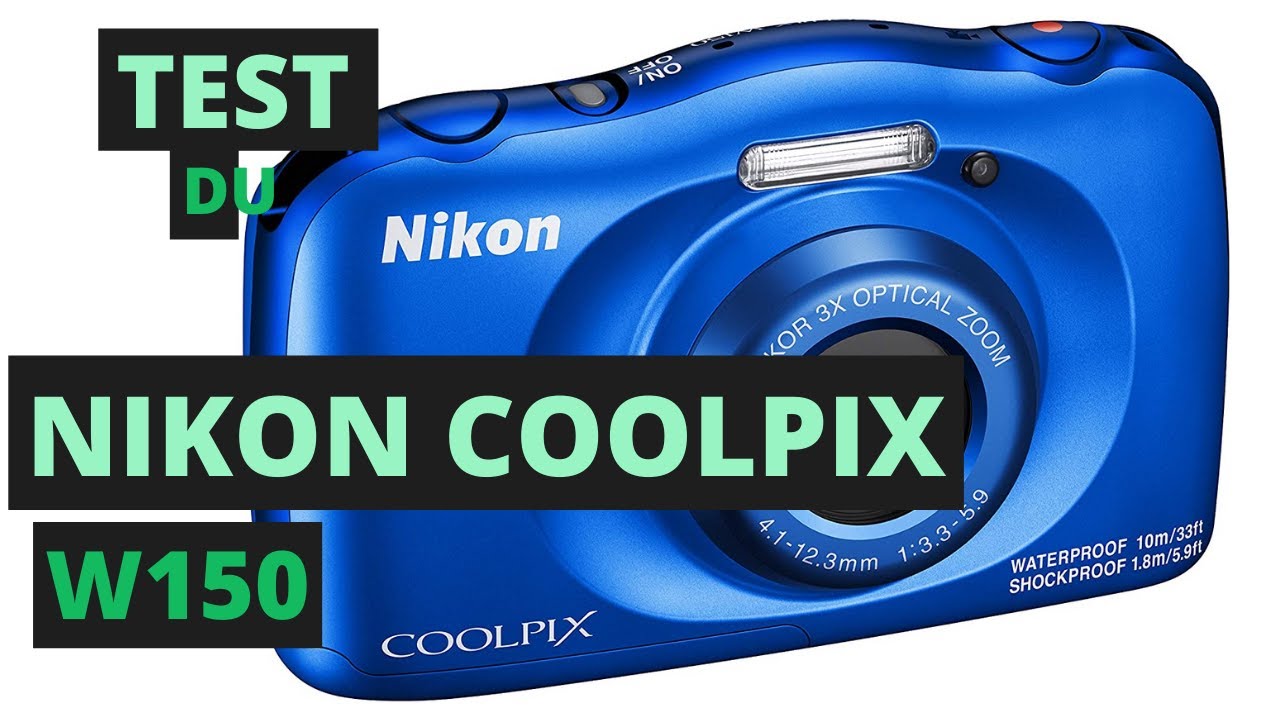 Nikon Coolpix W150 : le nouveau compact étanche destiné aux enfants