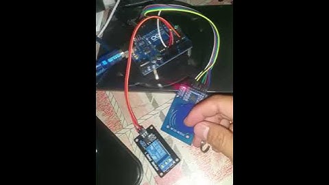 kendali relay dengan RFID 085743320570