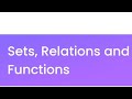set and Relations//all competitive exams//class= 1