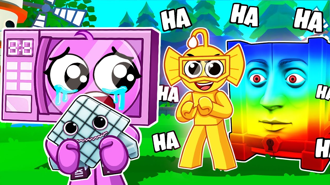 Мою младшую сестру запугивали, поэтому я сделал ее СИЛЬНОЙ в Roblox Brainrot Evolution…