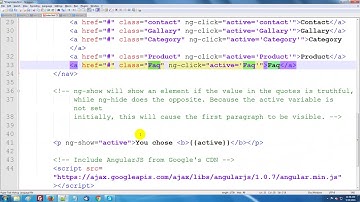 AngularJS Nav Menu | angularjs sidebar menu example | angular 6 navigation menu example