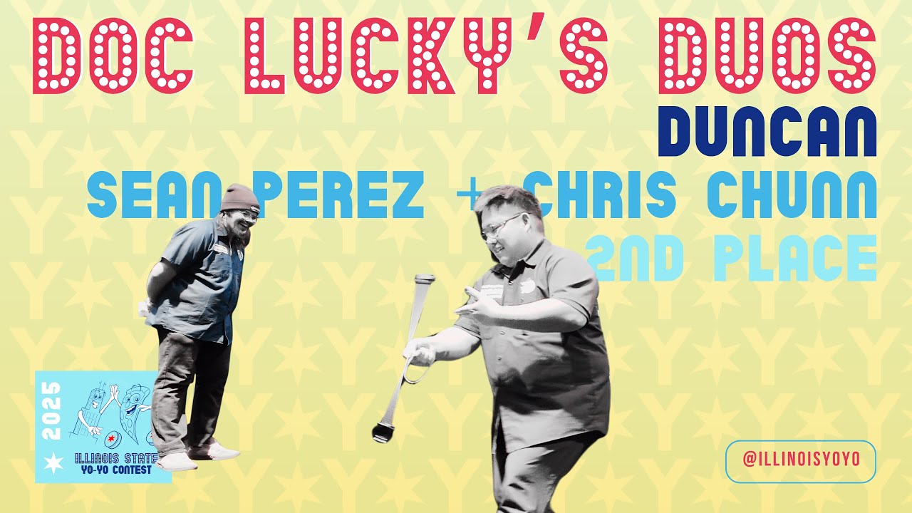 Sean Perez + Chris Chunn – 2nd Place – Doc Lucky’s Duos – 2025 Illinois State Yo-Yo Championships