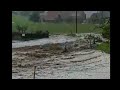 Unwetter Zollbrück im Emmental 4.Juni 2018