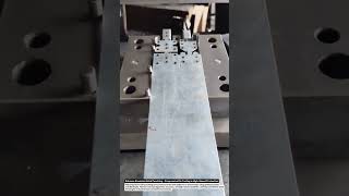 Extreme Precision Metal Punching Progressive Die Tooling In High-Speed Production.