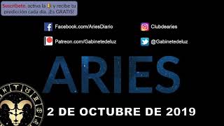 Horóscopo Diario - Aries - 2 de Octubre de 2019